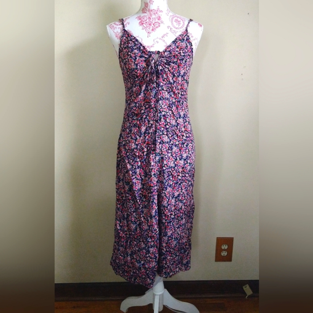 Wild Fable Floral midi dress size